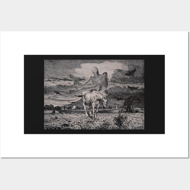 Pale Horse, Soren Lünd, 1852 Wall Art by nickedenholm